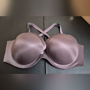 Victoria's Secret Cross-Back Bra in Deep Purple